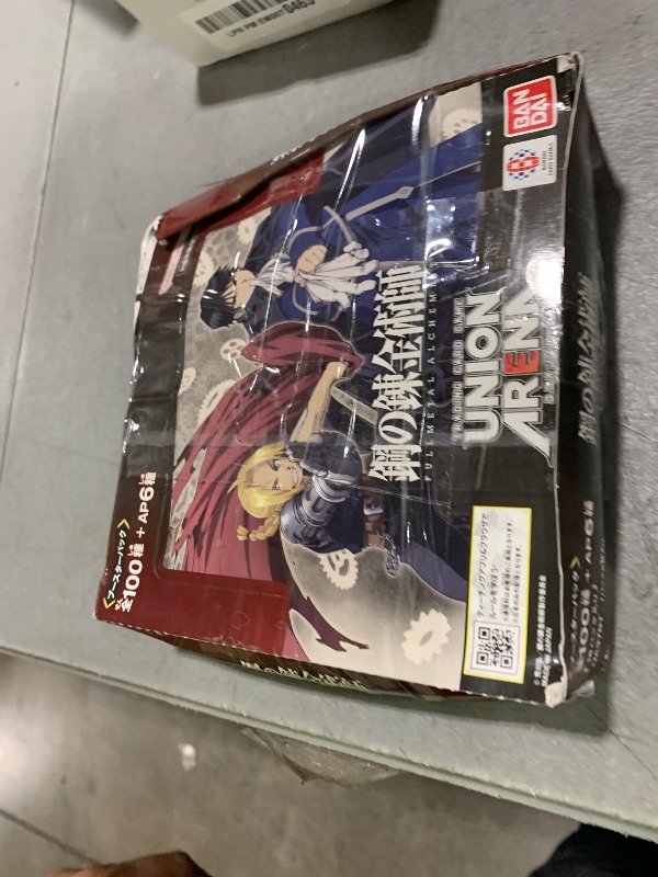 Photo 1 of UNION ARENA FULLMETAL ALCHEMIST Booster Box UA37BT Japanese Edition Sealed New
