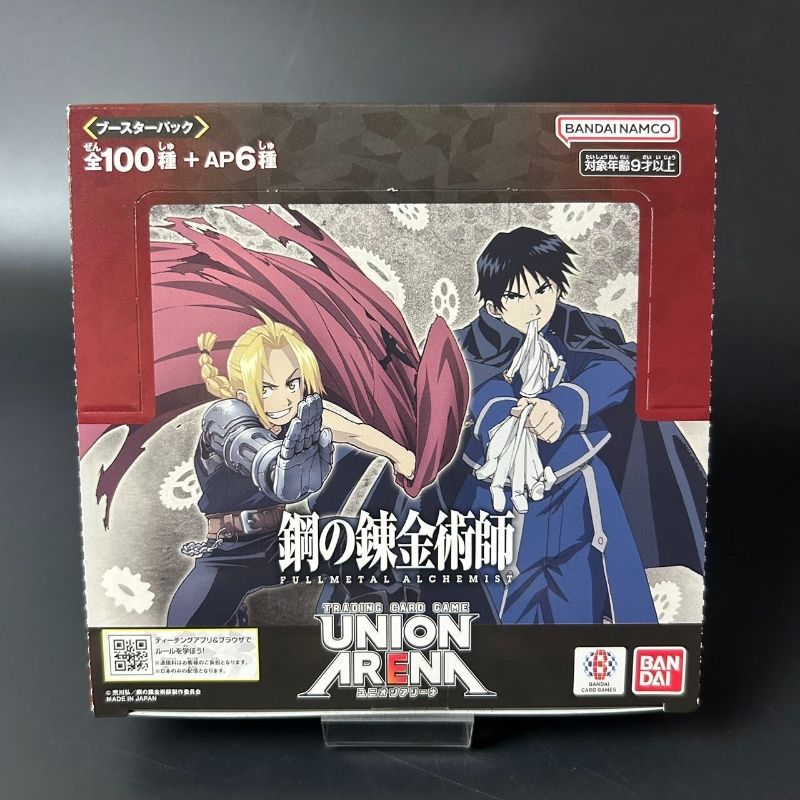 Photo 1 of UNION ARENA FULLMETAL ALCHEMIST Booster Box UA37BT Japanese Edition Sealed New
