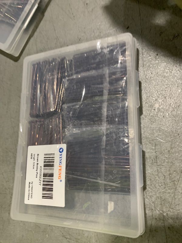 Photo 1 of Bobby Pins Brown, 330 Count 2.2 Inch Hair Pins With Cute Box, Premium Bobby Pin For Kids, Girls And Women, Great For All Hair Types
