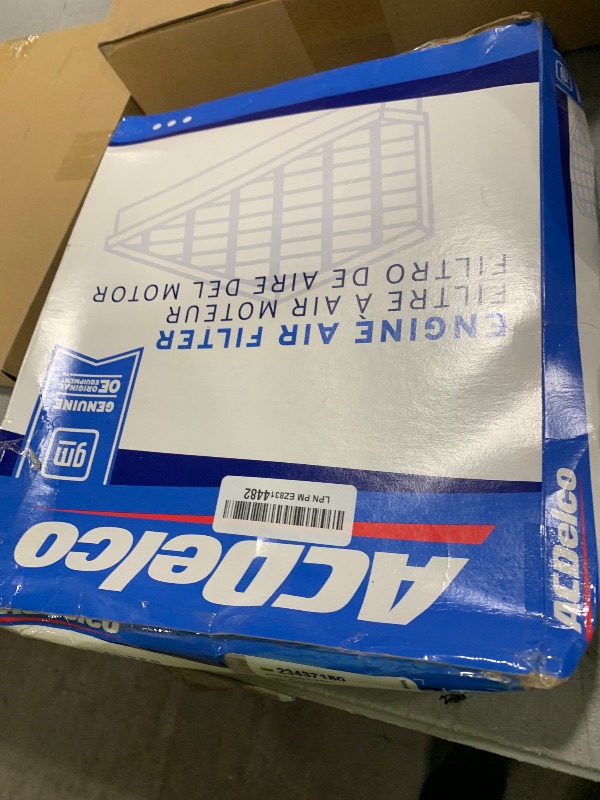 Photo 1 of ACDelco GM Original Equipment A3211C Air Filter