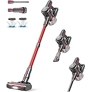 Photo 1 of Cordless Vacuum Cleaner, Stick Vacuum with Powerful Suction, 45Mins Runtime Vacuum Cleaners for Home, Anti-tangle and 1.5L Dust Cup, 6 in 1 Lightweight Vacuum for Hardwood Floor Carpet Pet Hair
