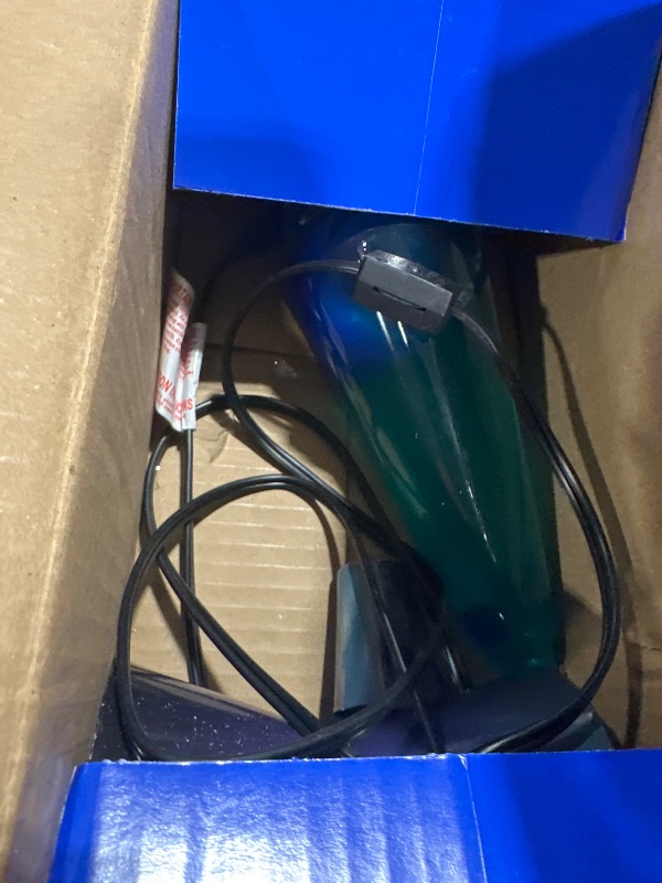 Photo 1 of The Original Lava® Lamp - 14.5" Aurora Borealis – Classic Liquid Motion Lamp - Purple Wax and Blue Liquid - Item #2047 (Amazon Exclusive)
