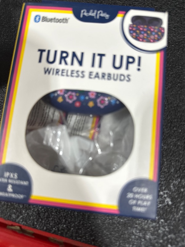 Photo 1 of Packed Party True Wireless Earbuds Bluetooth V5.3 Headphones with Charging Case, IPX5 Waterproof, Up to 20 Hours of Battery Life (Grow with It)