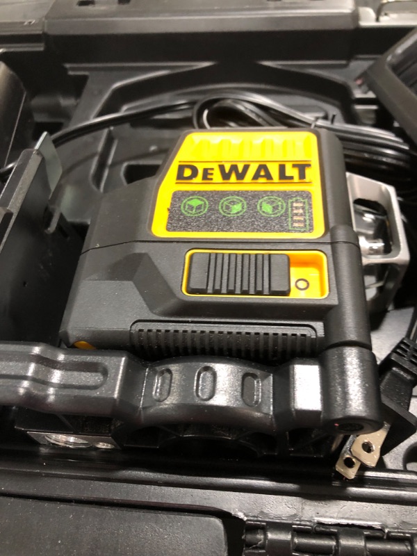Photo 1 of DEWALT 12V MAX Laser Level, Green Line Laser, 3-Way, 360 Degree Professional Laser, Cordless/Rechargeable (DW089LG)