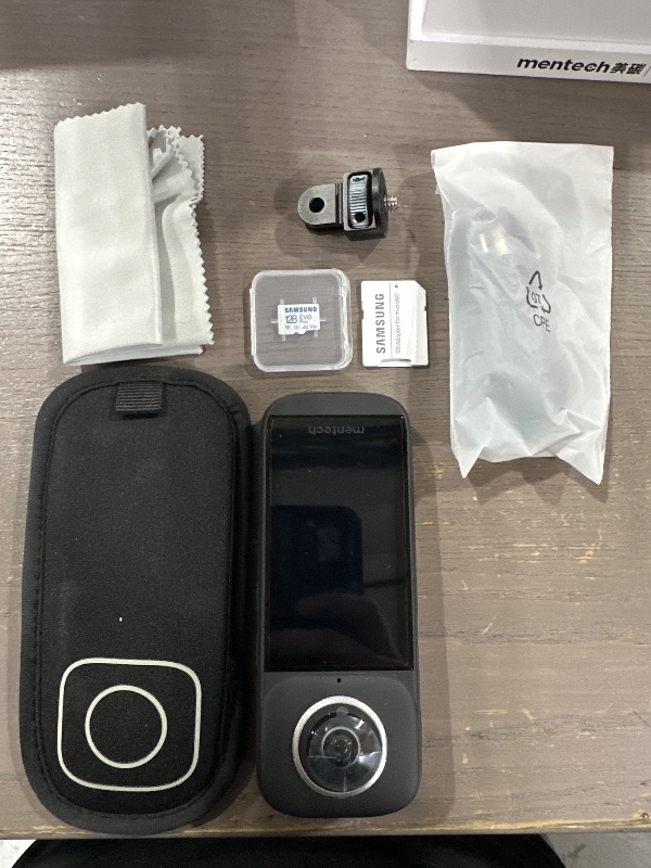 Photo 4 of Mentech PanoX V3 Waterproof 8K 360 Action Camera, 12K 360 Photo, 5s Transmission, in-Camera Editing, Invisible Selfie Stick Effect, Stabilization, Built-in GPS, 3.0" Touchscreen, 4K Live Streaming