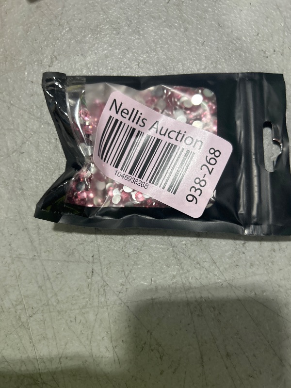 Photo 1 of 1000 Pieces SS20 5mm Flatback Rhinestones Clear Glass Round Gems Crystals for Nail Art DIY Crafts Clothes Shoes Bags ?Pink?
