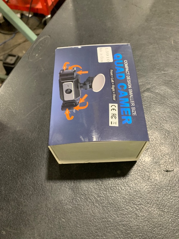 Photo 1 of SIXWIN 360°Dash Cam with 4 Cameras: 1080P HD Front, 480P Rear, Left, Right + Night Vision & G-Sensor Loop Recording 24H Parking Monitor Reverse Assistance