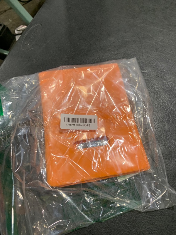 Photo 1 of ysmile Small Plastic Merchandise Bag for Small Business Plastic Shopping Bag with Handle Retail Boutique Gift Wrapping 100 ct 5.9"x7.8" 2.5 Mil - Orange