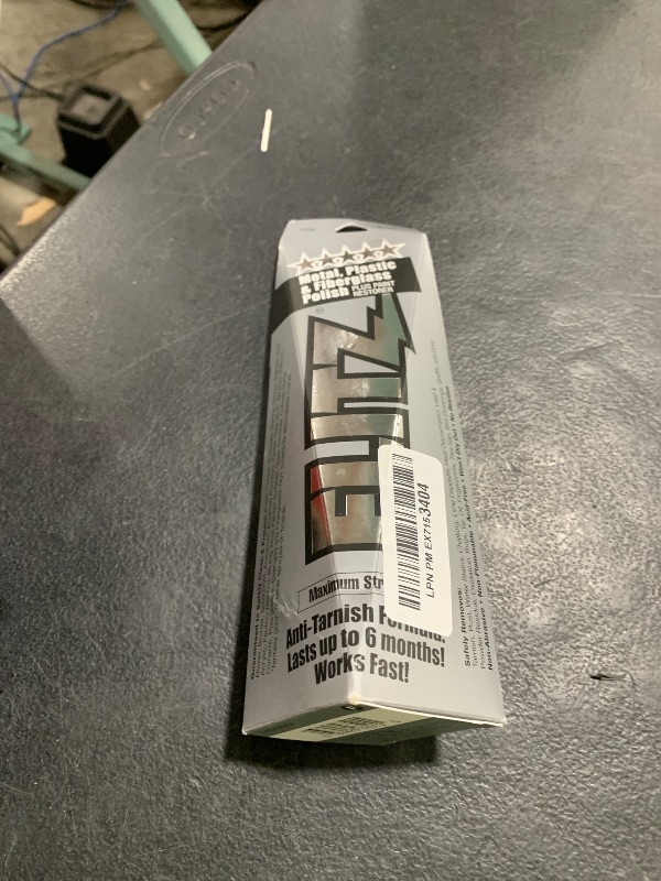 Photo 1 of Flitz Multi-Purpose Metal Polish Paste - 5.29oz Tube of USA-Made Metal Scratch Remover - Works on Stainless Steel, Chrome, Aluminum, Plastic, Jewelry - Non-Abrasive Cleaner & Rust Remover (1 Pack)