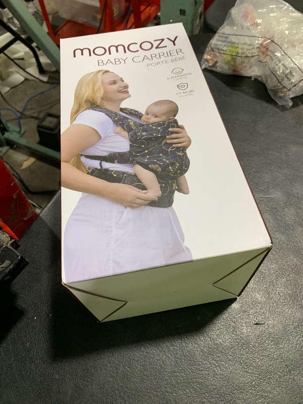 Photo 1 of Momcozy Baby Carrier - Ergonomic, Cozy and Lightweight Carrier for 7-44lbs, Effortless to Put On, Ideal for Hands-Free Parenting, Enhanced Lumbar Support, Purehug for Infant to Toddler, Khaki