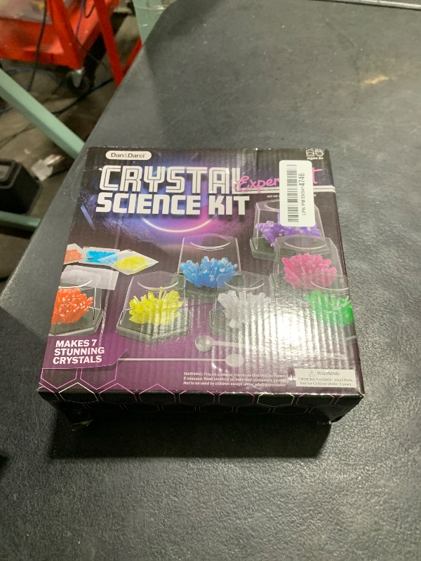Photo 1 of Dan&Darci Crystal Growing Kit for Kids - Science Experiments Gifts for Boys & Girls Ages 8-14 Year Old - Toys Teen Age Boy/Girl Arts & Crafts Kits - Cool Projects Ideas 8 9 10 11 12 Yr Olds