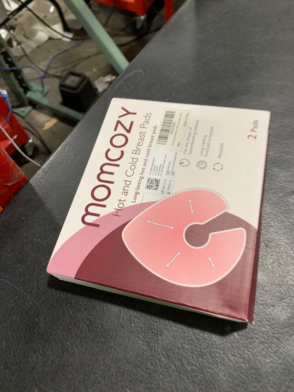 Photo 1 of Momcozy Larger Breast Therapy Packs, Hot and Cold Breast Pads with 2 Soft Covers, Breastfeeding Essentials?2 Pack?Pink