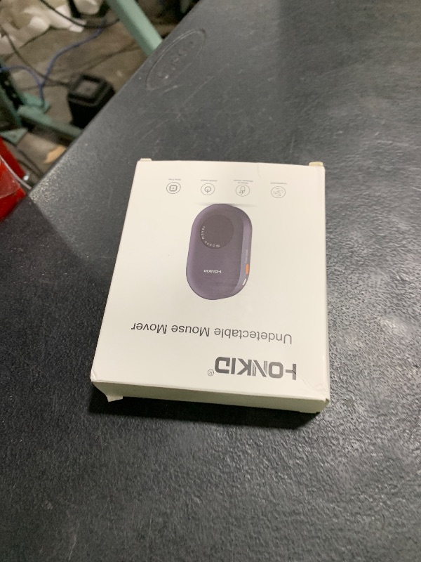 Photo 1 of HONKID Undetectable Mouse Jiggler - Auto Mover with On/Off Switch & USB Port, No Software Needed, Prevent Sleep/Lock for Home Office & PC/Mac/Desktop (Blue Black), Perfect for Gifts/Remote Work