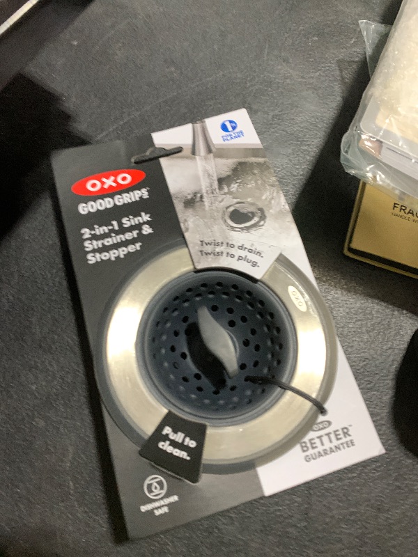 Photo 1 of OXO Good Grips 2-in-1 Sink Strainer Stopper