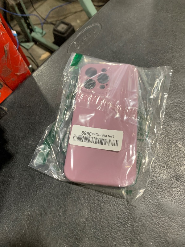 Photo 1 of LOVE 3000 Designed for iPhone 15 Pro Max Case, Premium Silicone with [Soft Anti-Scratch Microfiber Lining] Shockproof Protective Phone Case for Men Women Girls 6.7", Lavender Purple