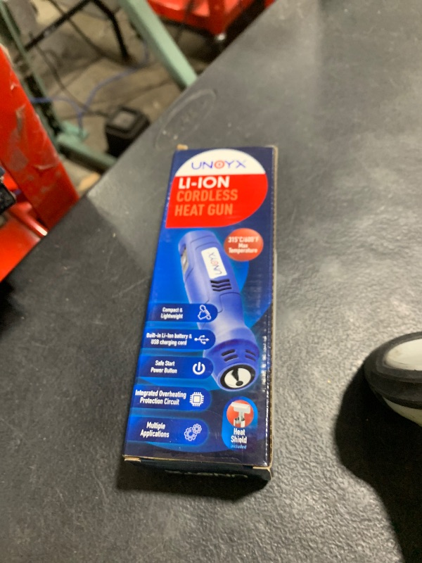 Photo 1 of Cordless Heat Gun for Crafts,600?Fast Heating,Rechargeable Mini Hot Air Gun for Shrink Wrapping,Epoxy Resin,Vinyl Wrap,Electronics,Candle Making,Embossing,Phone Repair,DIY