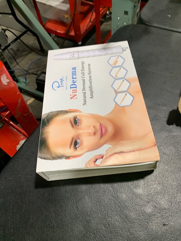 Photo 1 of Pure Daily Care NuDerma Handheld Skin Therapy Wand Machine w/Neon – Anti-Aging - Skin Tightening - Wrinkle Reducing - Dark Circles – Clarifying - Hair & Scalp Stimulator