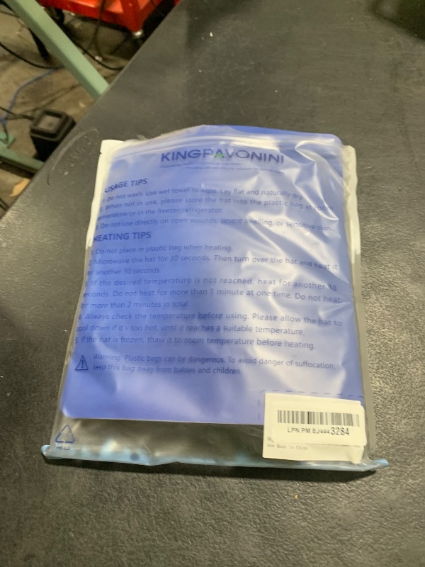 Photo 1 of Gel Ice Migraine Headache Relief Cap, Adjustable Headache Cap Migraine with Drawstring Fits All Heads, Cold Compression Migraine Relief Cap for Tension, Stress, Sinus, Puffy Eyes, Hot/Cold Therapy