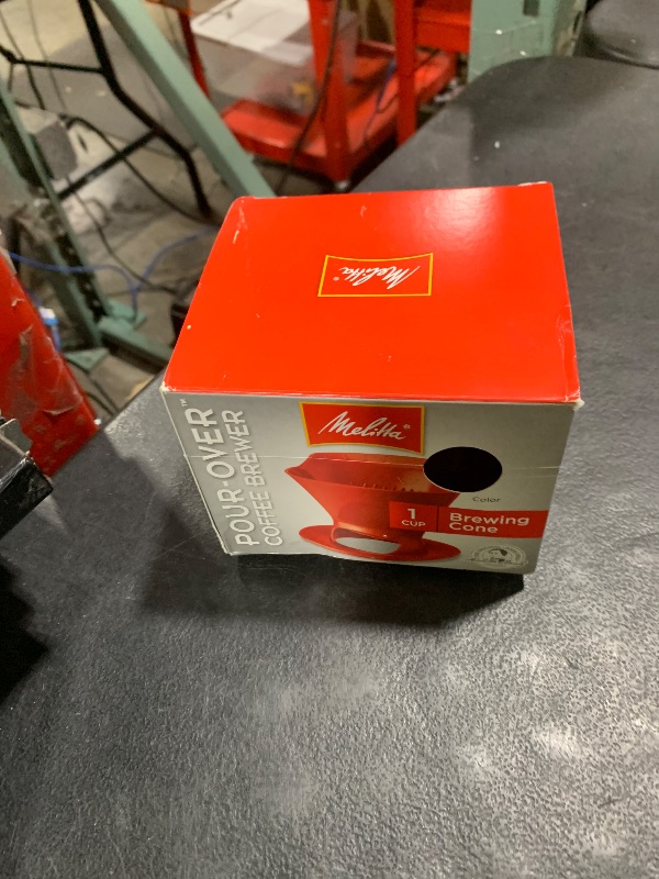 Photo 1 of Melitta 64008 Red Ready Joe Filter Cone