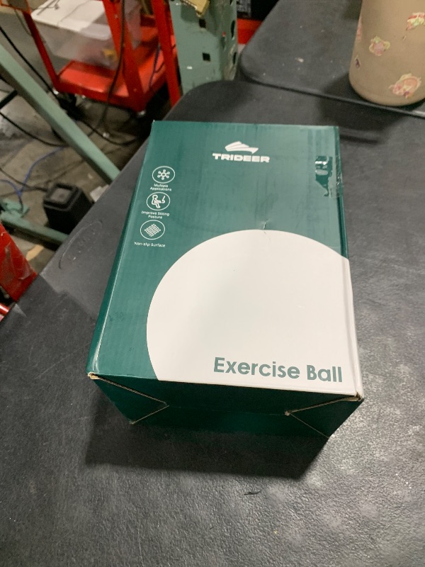 Photo 1 of Trideer Yoga Ball for Exercise, Pregnancy & Birthing, 5 Sizes Exercise Ball for Physical Therapy, Stability, Fitness, Quick Pump Included