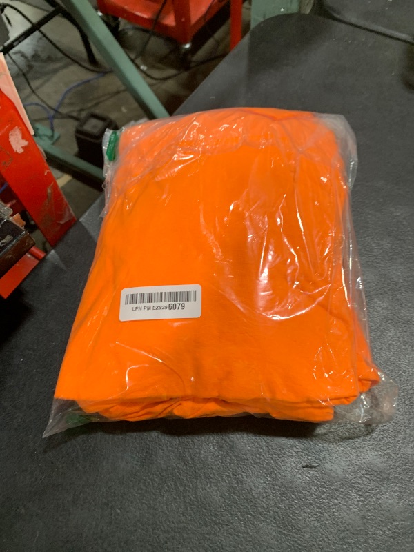 Photo 1 of Gildan Ultra Cotton Long Sleeve T-Shirt, Style G2400, Multipack, Safety Orange (3-Pack), X-Large