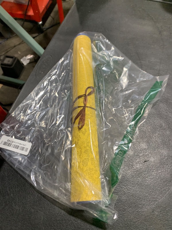 Photo 1 of Flylin Calligraphy Cloth, Reusable Chinese Calligraphy Practicing Tool Magic Water Painting Paper Ten Thousand Times Writing Cloth Scroll for Home School (Yellow)