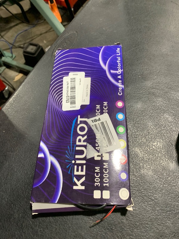 Photo 1 of 12V Led Light Strip 18" Connectable Red LEDs Strip Lights for Car Motorcycle Golf Cart Automotive Trucks Boat Marine Waterproof Led Light Strip, 4Pack