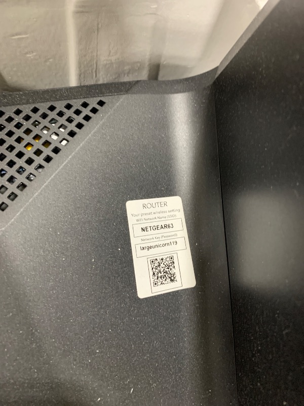 Photo 1 of NETGEAR Nighthawk 8-Stream WiFi 6 Router (RAX70) - Security Features, AX6600 Tri-Band Wireless Speed (up to 6.6 Gbps) - Coverage up to 2,500 sq. ft., 40 Devices