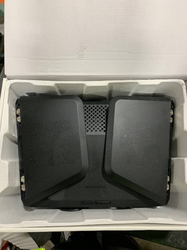Photo 1 of NETGEAR Nighthawk 8-Stream WiFi 6 Router (RAX70) - Security Features, AX6600 Tri-Band Wireless Speed (up to 6.6 Gbps) - Coverage up to 2,500 sq. ft., 40 Devices