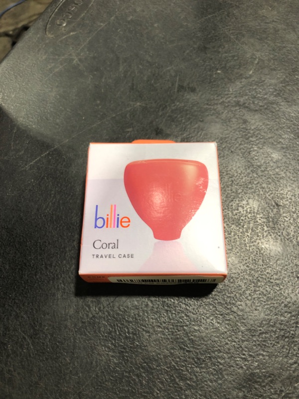 Photo 1 of Billie 5-Blade Women’s Razor Travel Case - Take Your Razor To-Go - Magnetic Top - Easy Storage - Portable & Convenient - Coral