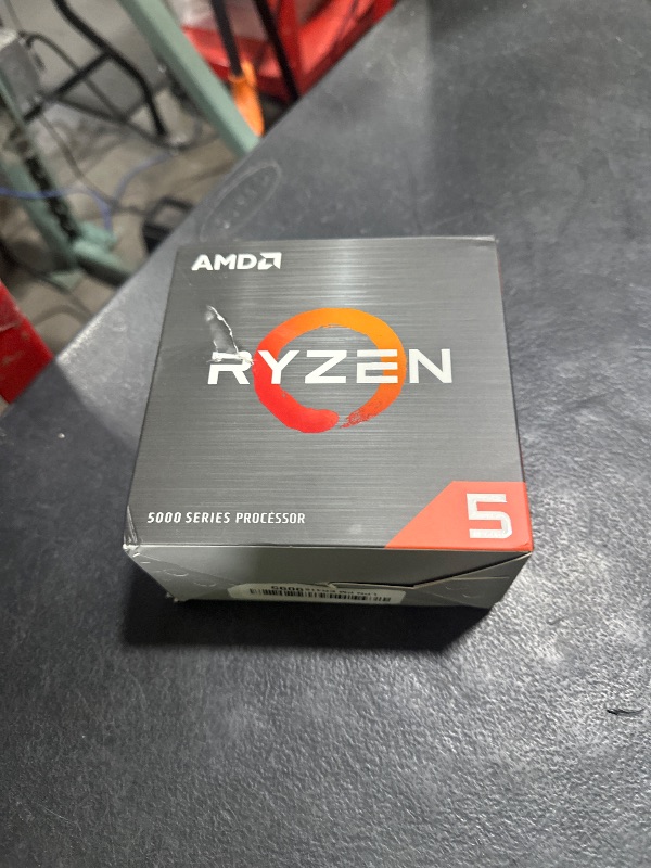 Photo 1 of AMD Ryzen 5 5500 6-Core, 12-Thread Unlocked Desktop Processor with Wraith Stealth Cooler
