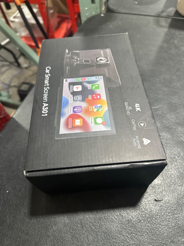 Photo 1 of XPMOBQ Wireless Carplay Screen for Car,9" Car Play Stereo with 4K Dash Cam,1080P Backup Camera,Carplay Android Auto Screen with Voice Control,GPS Navigation,Mirror Link,Bluetooth?9inch?