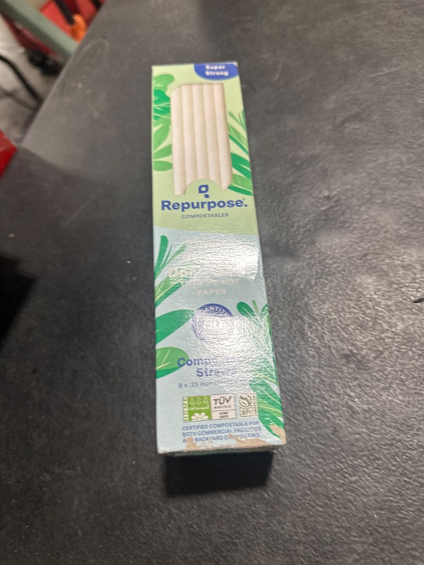 Photo 1 of Repurpose, Eco-Bendy Straw, 50 Count