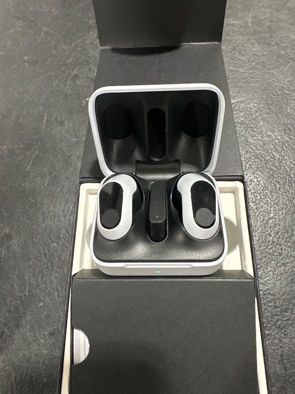 Photo 1 of Sony Inzone s Wireless Gaming Earbuds, Perfect for PlayStation® 5, for PC/PS5/Switch/Mobile, 48Hr Battery with Case, Noise Canceling, 360 Spatial Sound, 2.4GHz USB-C Dongle, WF-G700N White
