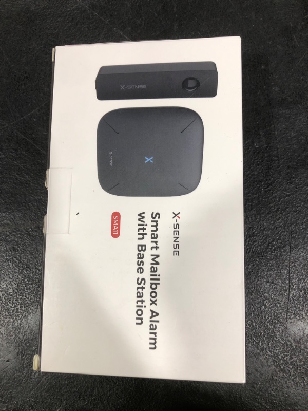 Photo 1 of X-Sense Smart Mailbox Alarm, Wireless Long Range Mailbox Alert, Mailbox Sensor with SBS50 Base Station for Delivered Mail, SMA11