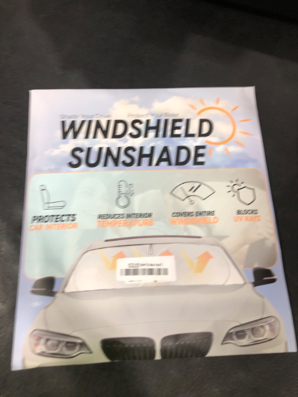 Photo 1 of INSAUTO Foldable Windshield Sun Shade for Mazda CX5 CX-5 2017-2025, Heat & UV Protection Car Sunshade with Storage Bag, Keep Interior Cool & Easy Installation