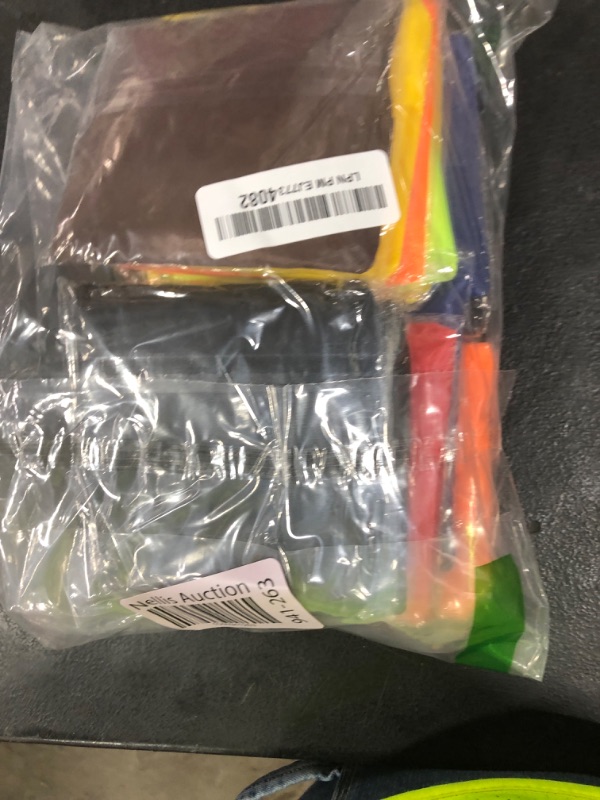Photo 1 of Eccliy 24 Pieces Reusable Grocery Bags Polyester Shopping Bags for Groceries Multi Colors Reusable Foldable Shopping Tote(Solid Style)