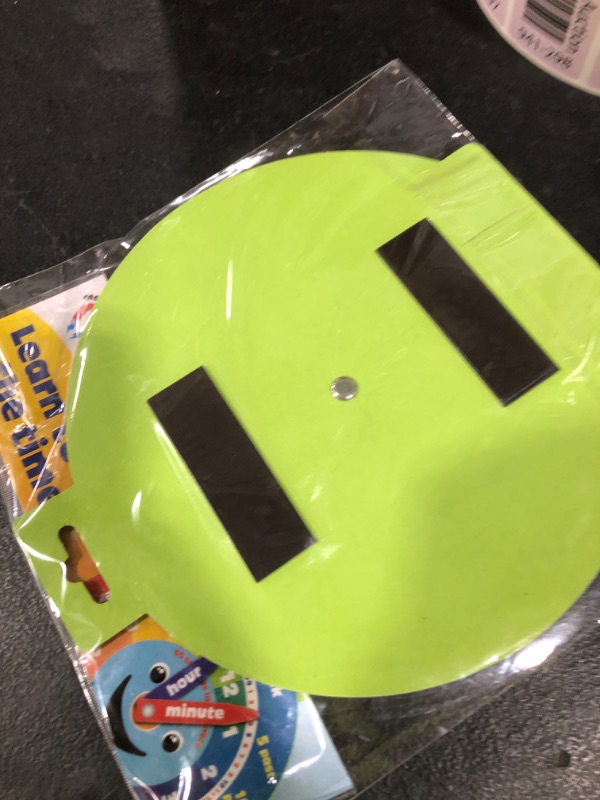 Photo 1 of Morgan's Direct Early Learning Education Clock Moveable Hands Smiley Face Magnetic. - Easy to use and to learn for young children as well as durable and portable.