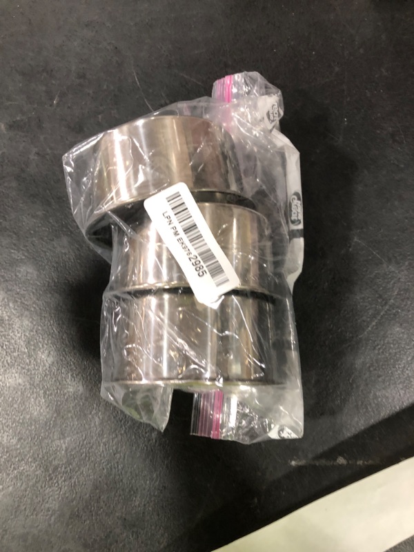 Photo 1 of E-far 4 Inch Small Cake Pan Set of 3, Stainless Steel Mini Round Smash Cake Baking Pans, Non-Toxic & Healthy, Mirror Finish & Dishwasher Safe