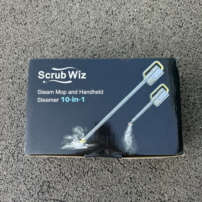 Photo 1 of Scrub Wiz Steam Mop and Handheld Steamer 10-in-1
