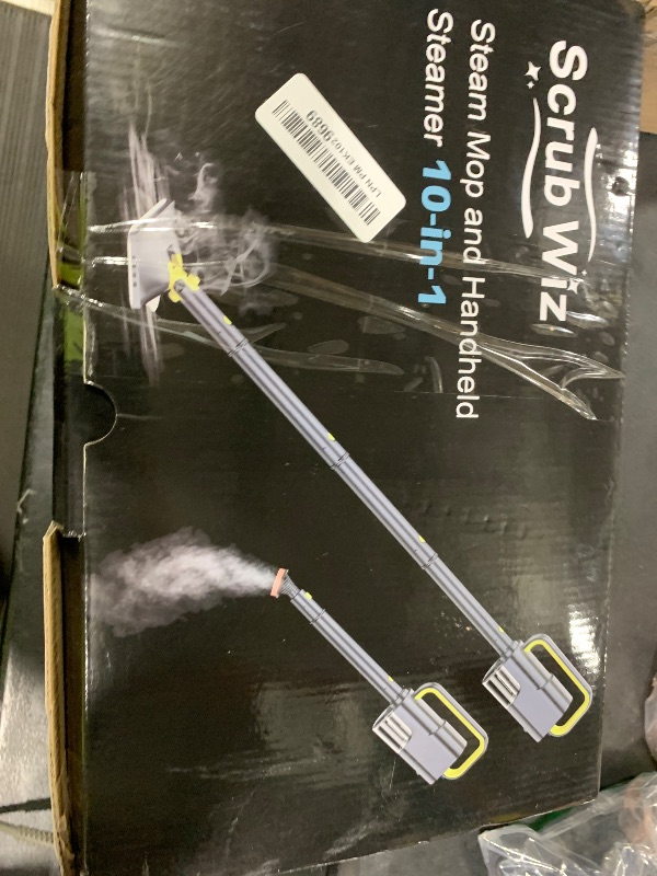 Photo 1 of Scrub Wiz Steam Mop and Handheld Steamer 10-in-1
