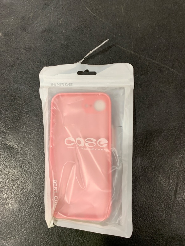 Photo 1 of oakxco for iPhone 16e Phone Case Liquid Silicone, Cute Thin Slim Grip Soft Rubber Gel for Women Men, Smooth Matte TPU Plain Solid Color Girly Simple Case with Camera Cover Protection, Light Pink