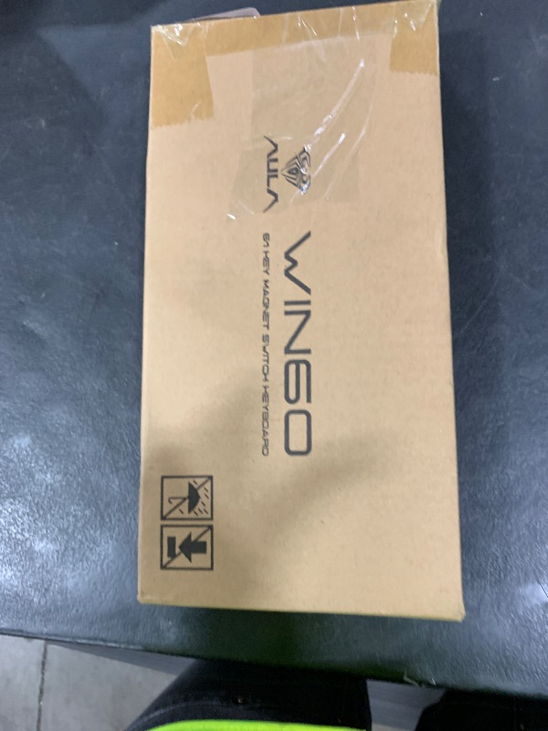 Photo 1 of Aula WIN60 HE - 60% Mechanical Gaming Keyboard Wired, Magnetic Switch Hot Swappable, Adjustable Actuation Rapid Trigger Mode, 8000 Hz Polling Rate, RGB Small Keyboard 60 Percent Compact Design for PC