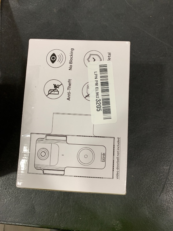 Photo 1 of Anti Theft Ring Doorbell Mount - Renter Friendly Ring Doorbell Holder for Apartment Door - All Metal Ring Door Bracket Blink Doorbell Mount No Drill