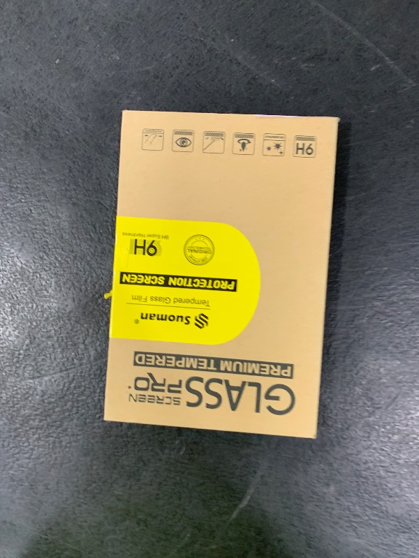 Photo 1 of Suoman 4-Pack for Samsung Galaxy Watch 6 Classic 47mm/Galaxy Watch 7 Ultra 47mm Screen Protector, [Anti-Scratch] 2.5D 9H Ultra-thin Tempered Glass Screen Protective Film