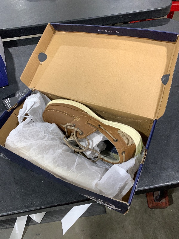 Photo 1 of Dockers Men's Beacon Boat Shoe, Dark Tan, 8