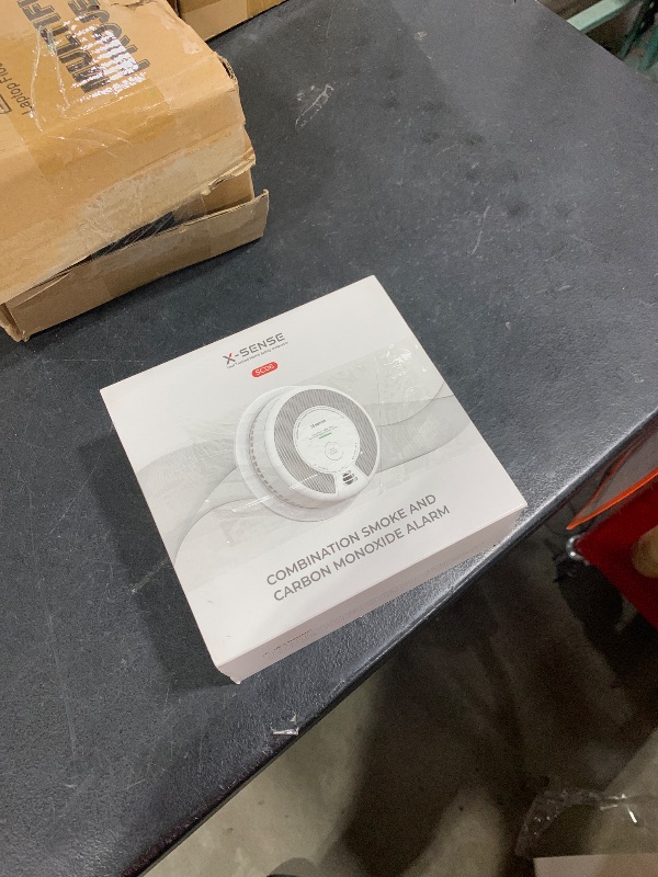 Photo 1 of X-Sense 2-in-1 Smoke and Carbon Monoxide Detector Alarm (Not Hardwired), 10-Year Battery-Operated Dual Sensor Fire & CO Alarm, SC06, 1-Pack