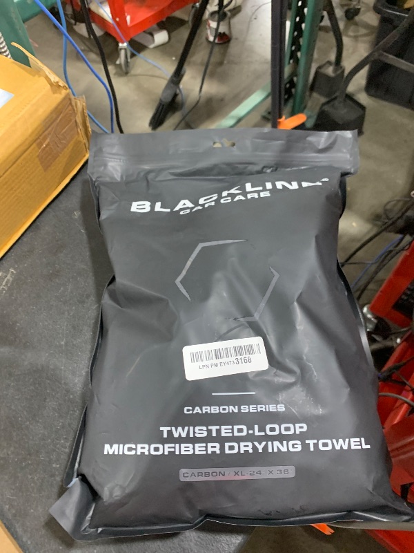 Photo 1 of Blackline Car Drying Towel - 2ft x 3ft XL, Popular Pick Among Detailing Pros - 1300 GSM Microfiber - Absorbs Over 8lbs of Water - Leaves No Streaks, Spots or Scratches - Dries an Entire Vehicle