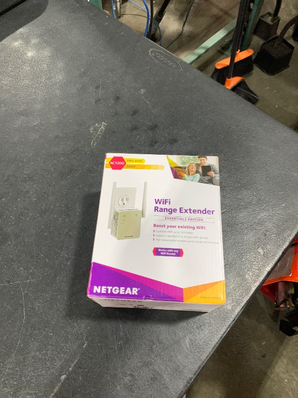 Photo 1 of NETGEAR Wi-Fi Range Extender EX6120 - Coverage Up to 1500 Sq Ft and 25 Devices with AC1200 Dual Band Wireless Signal Booster & Repeater (Up to 1200Mbps Speed), and Compact Wall Plug Design, White