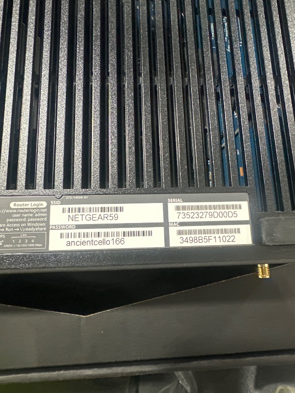 Photo 1 of NETGEAR Nighthawk Pro Gaming 6-Stream WiFi 6 Router (XR1000) - Security Features, AX5400 Wireless Speed (up to 5.4Gbps), DumaOS 3.0 Optimizes Lag-Free Server Connections, 4 x 1G Ethernet Ports